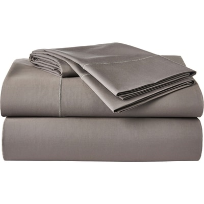 Ensemble de draps 4 pièces en satin HygrocottonMD pour grand lit