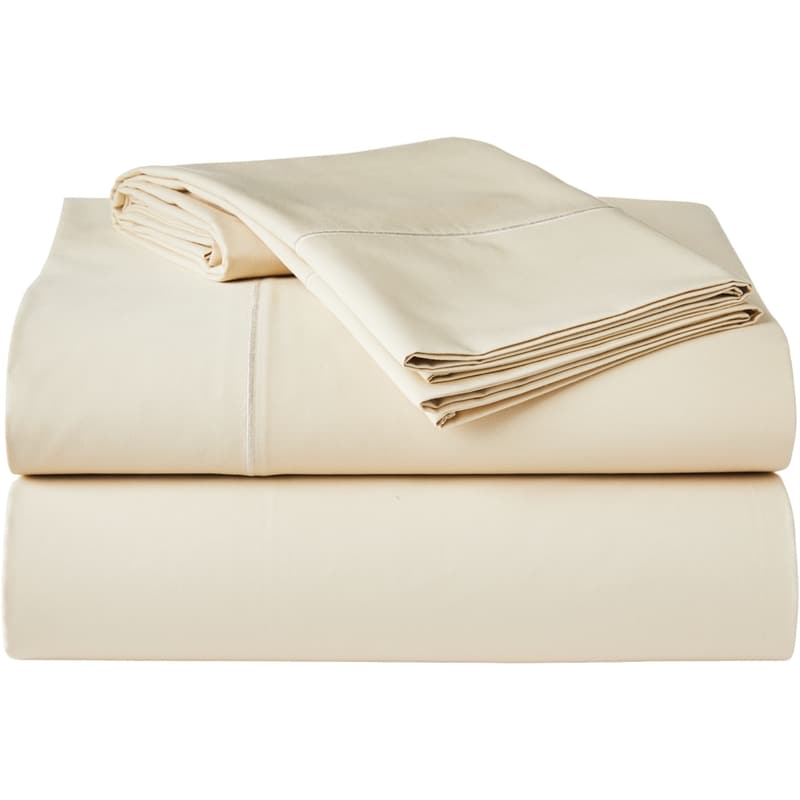 King Sateen Hygrocotton® Sheet 4 Piece Set - Ivory