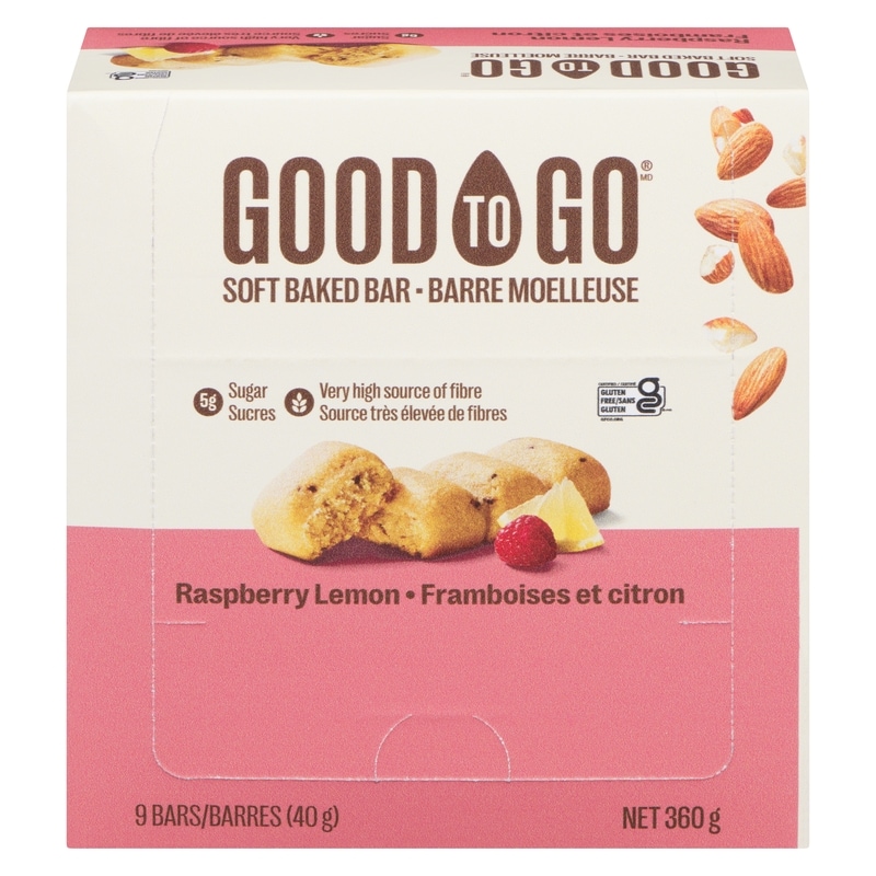 Soft Baked Bar Raspberry Lemon (Case)