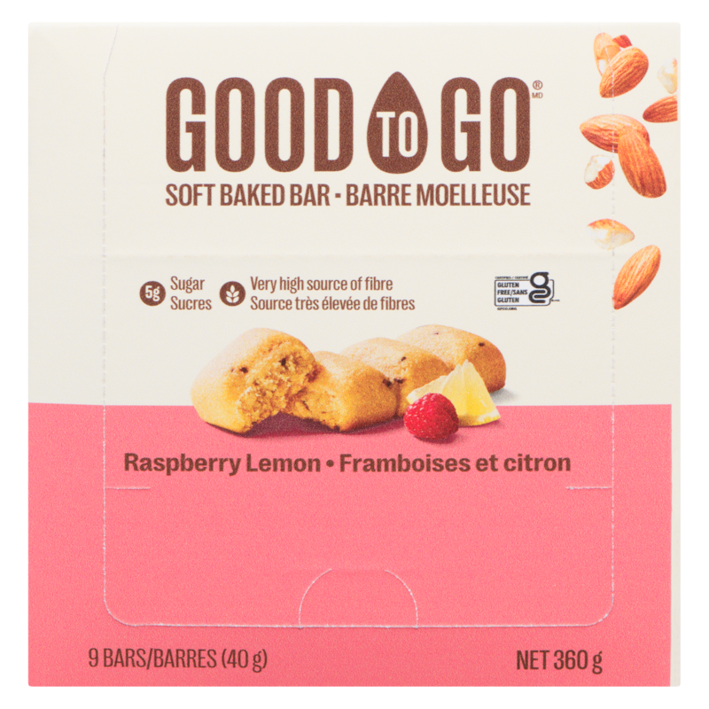 Soft Baked Bar Raspberry Lemon (Case)