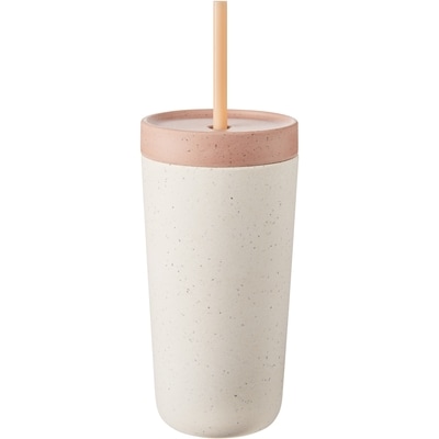 Bamboo Fibre To Go Cup - Terracotta Pink