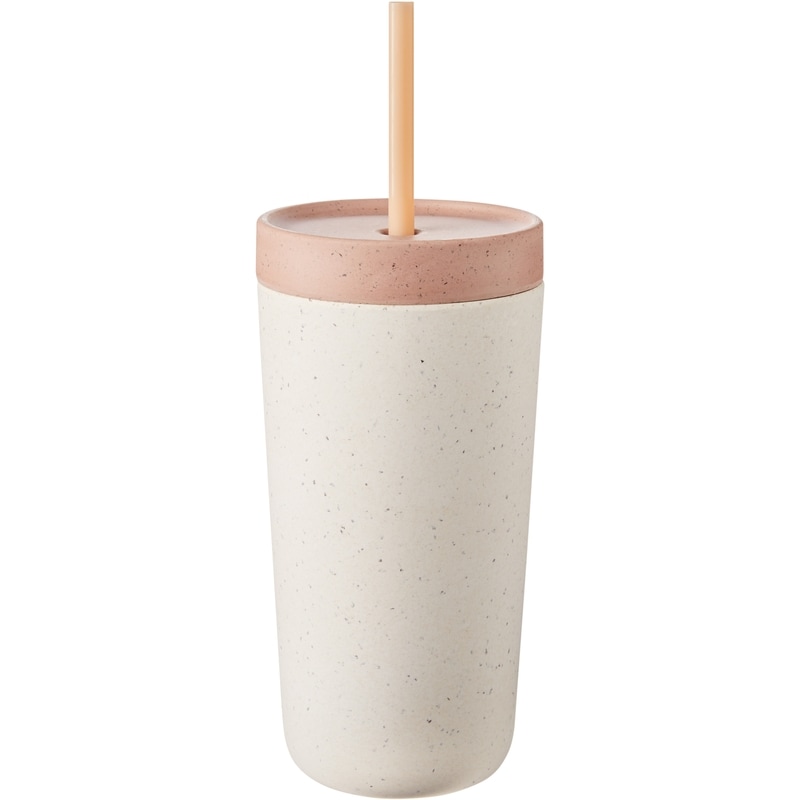 Bamboo Fibre To Go Cup - Terracotta Pink