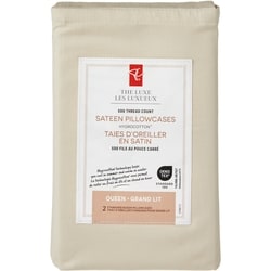President's Choice Queen Sateen Hygrocotton® Pillowcases 2 Piece Set 1 ea, $15.00/1ea