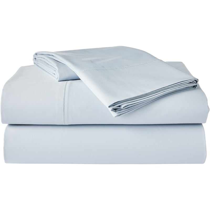 Queen Sateen Hygrocotton® Sheet 4 Piece Set - Sky
