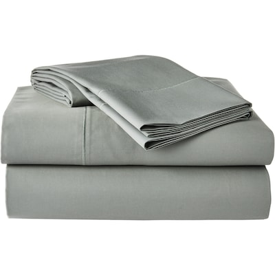 Ensemble de draps 4 pièces en satin HygrocottonMD pour lit double