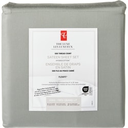 le Choix du Président Ensemble de draps 4 pièces en satin HygrocottonMD pour très grand lit 1 ea, 67,00 $/1ch