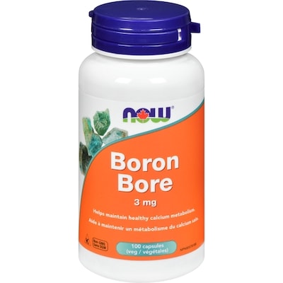 Now Boron 3 Mg 100 ea, $0.17/1ea