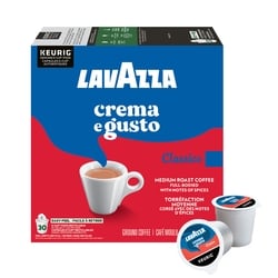 Lavazza Capsules K-Cup de café Crema e Gusto, torréfaction moyenne, 30 unités 345 g, 10,72 $/100g