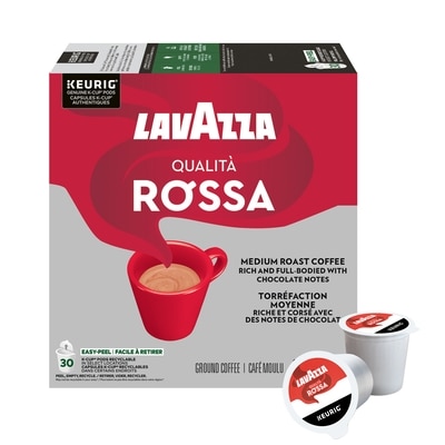 Lavazza Qualità Rossa, Medium Roast, K-Cup Coffee Pods, 30 Count 345 g, $10.72/100g