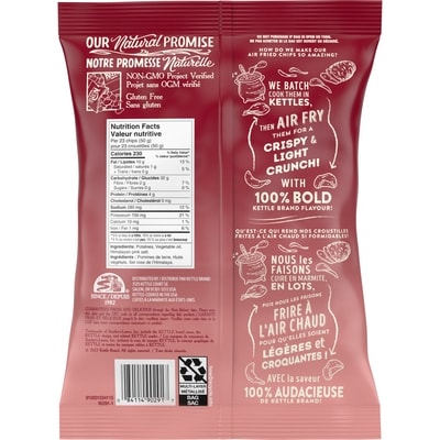 Potato Chips, Air Fried Himalayan Salt Kettle Chips
