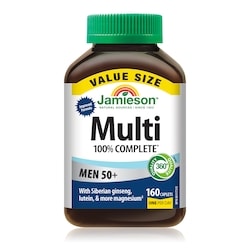 Jamieson 100% Complete Multivitamin Caplets for Men 50+ 160 ea, $0.19/1ea