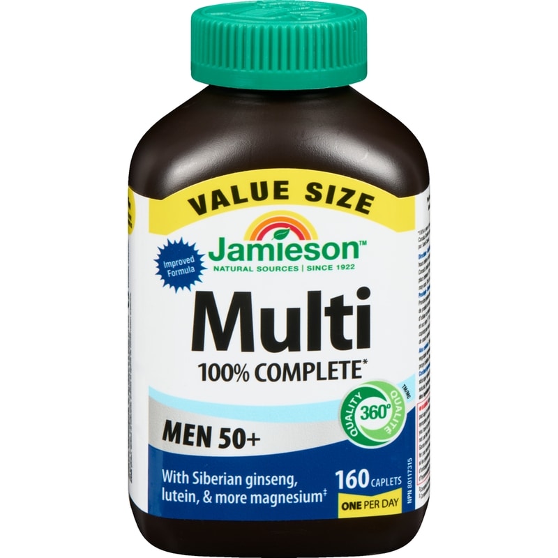 Multi 100% Complete Men 50+ Value Size