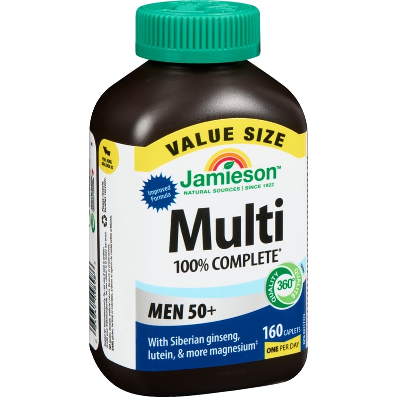 Multi 100% Complete Men 50+ Value Size