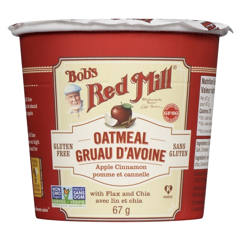 Gluten Free Oatmeal Apple Cinnamon