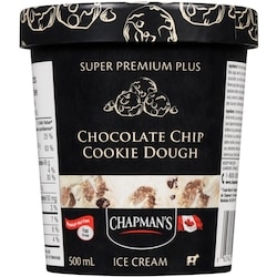 Chapmans Super Premium Plus Ice Cream Chocolate Chip Cookie Dough