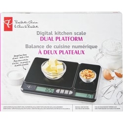 le Choix du Président Balance de cuisine à deux niveaux 1 ea, 40,00 $/1ch