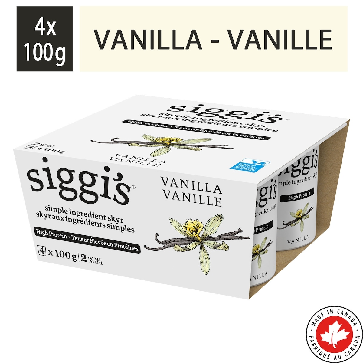 Siggi's Vanilla Skyr Yogurt Multipack