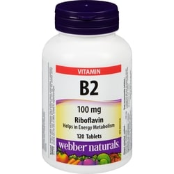 Vitamin B2 Riboflavin 100 Mg