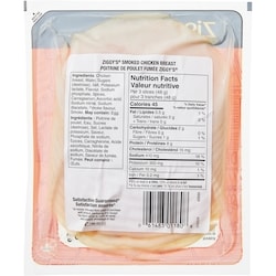 Ziggy's Smoked Chicken Breast Slices - 175 g | Wholesale Club