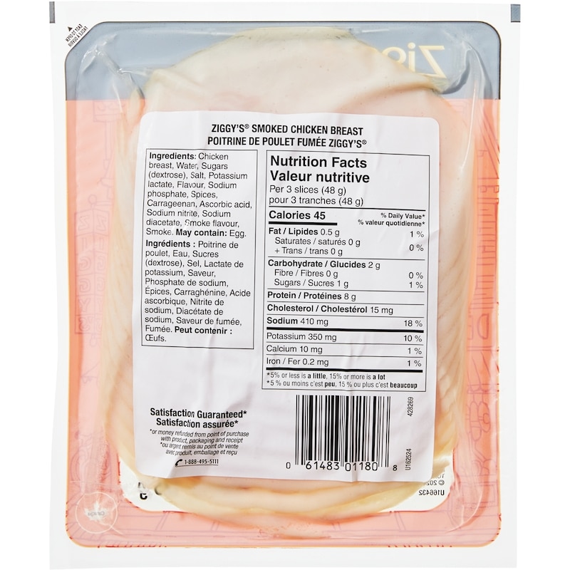 Smoked Chicken Breast Slices