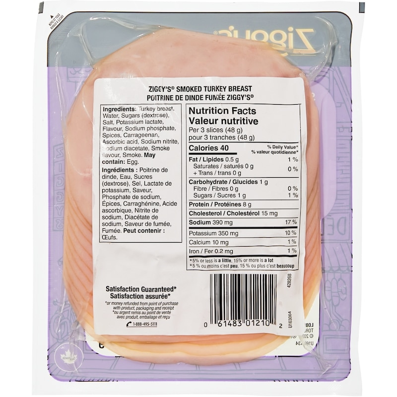 Smoked Turkey Breast Slices