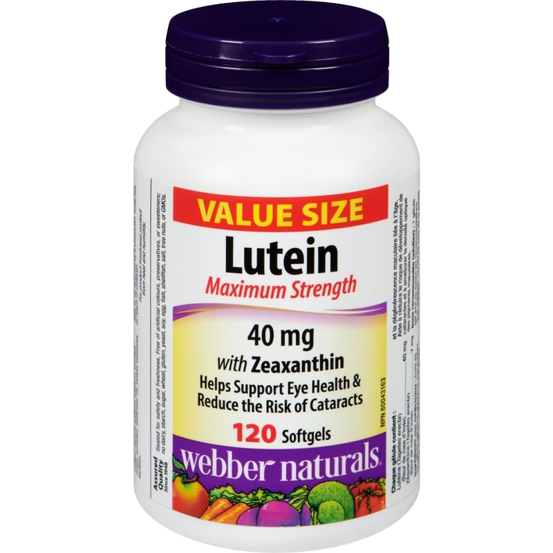 Lutein Maximum Strength 40 Mg Value Size
