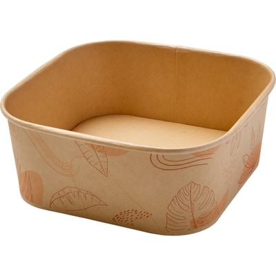 null Bols Carrés en Bambou 50 ea, 0,42 $/1ch