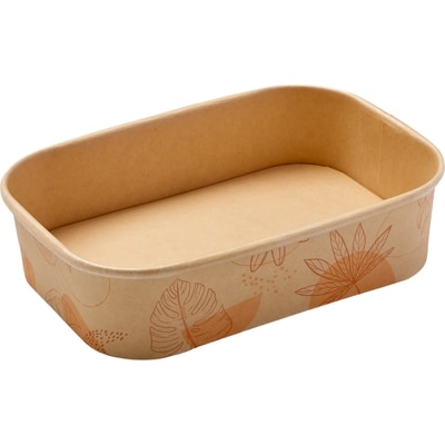 null Rectangular Bamboo Bowls 50 ea, $0.27/1ea