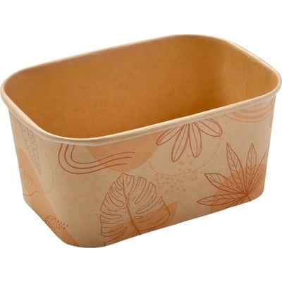 null Bols Rectangulaires en Bambou. 50 ea, 0,34 $/1ch