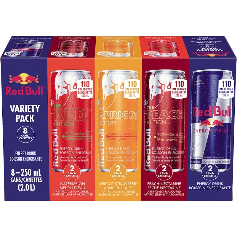 Red Bull Energy Drink Variety Pack - 8x250.0 ml | Your Independent