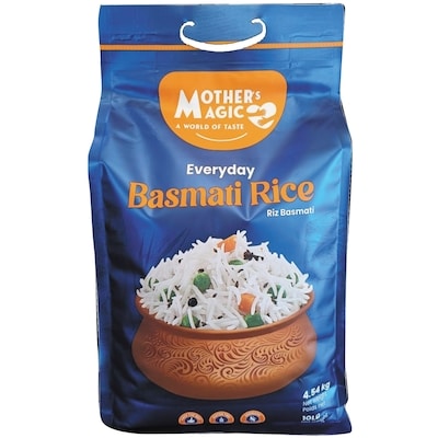 Mother’s Magic Riz Basmati 4.54 kg, 0,26 $/100g