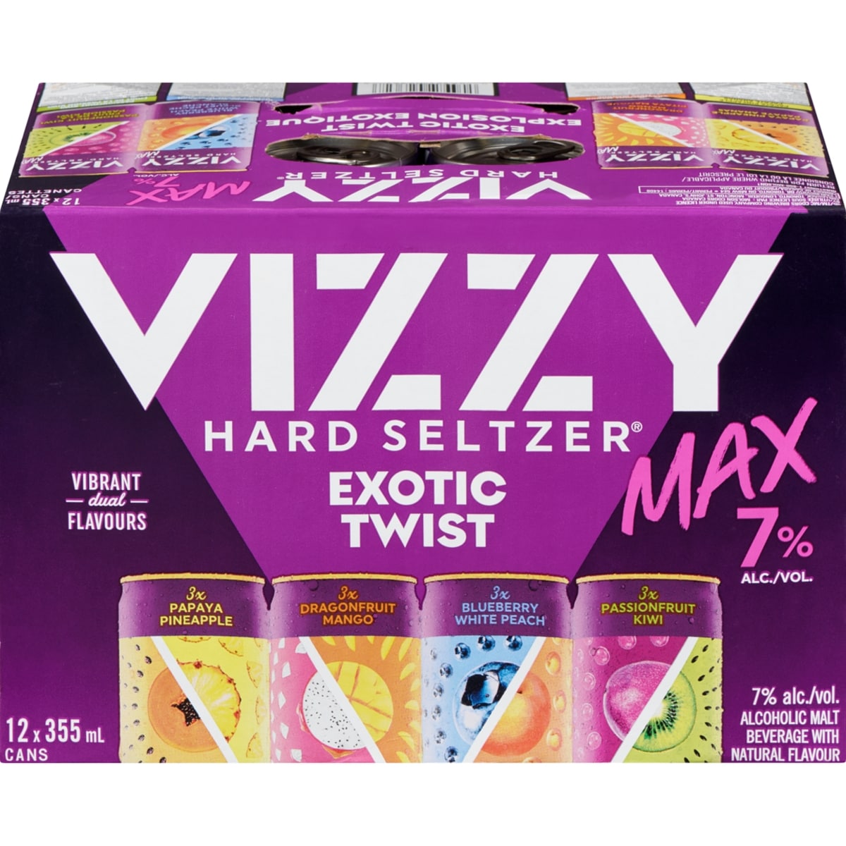 Vizzy Hard Seltzer, Exotic Twist (ID required at pick-up)