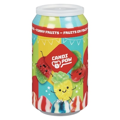 null Fruits en folie 225 g, 2,22 $/100g