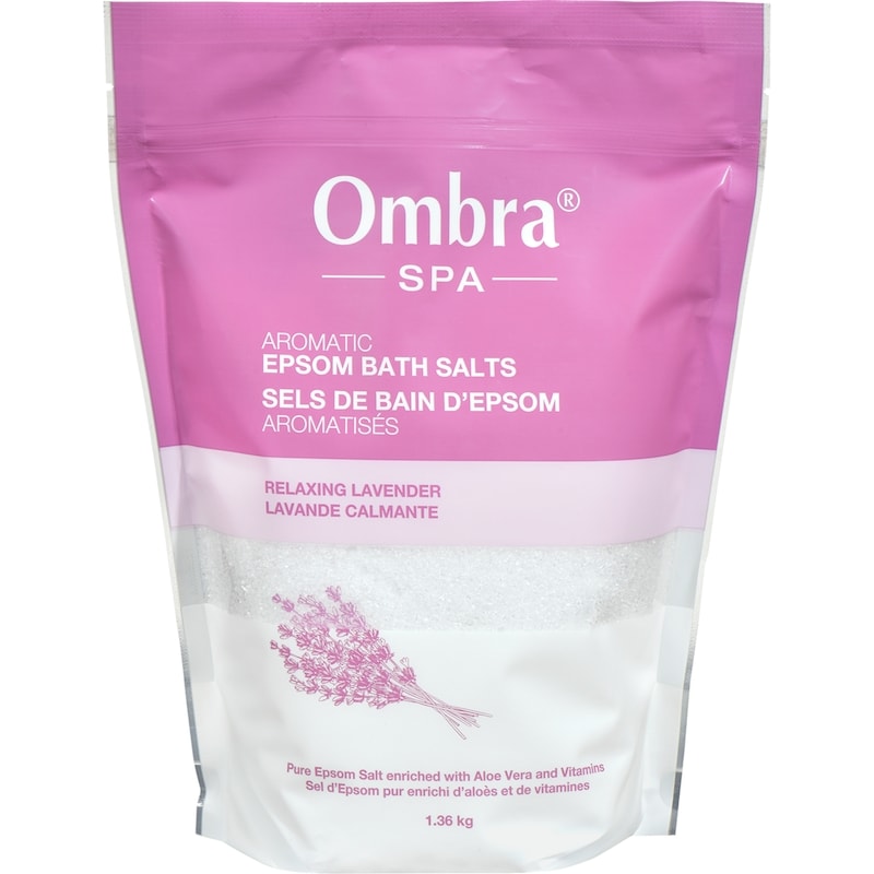 Aromatic Epsom Bath Salts Relaxing Lavender