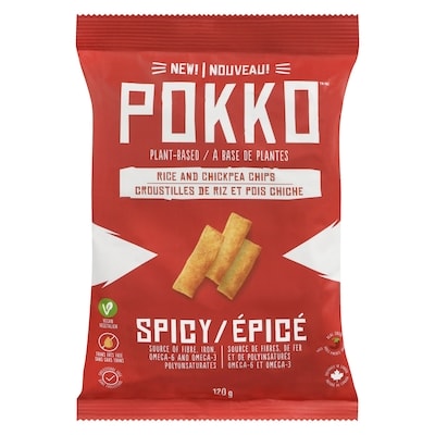 Pokko Rice And Chickpea Chips Spicy 120 g, $4.58/100g