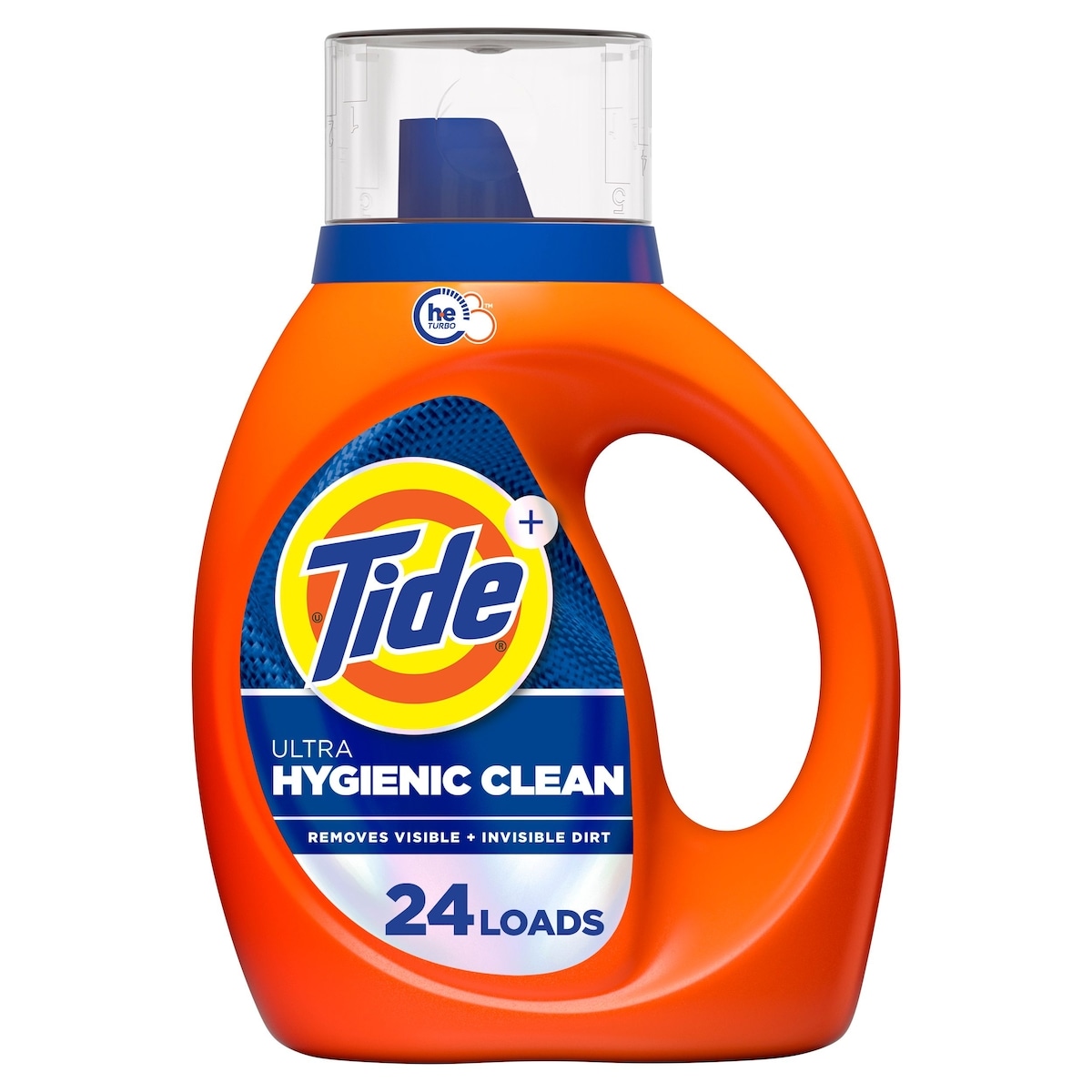 Tide Hygienic Clean Heavy 10x Duty Liquid Laundry Detergent, Original Scent, 24 loads, HE Compatible 1 l, $0.70/100ml