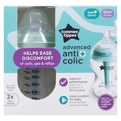 Advanced Anti Colic Bottles Slow Flow 0m+ 260 Ml