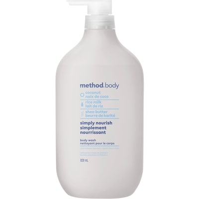 Method Nettoyant pour le corps, lait de riz et noix de coco 828 ml, 1,81 $/100ml