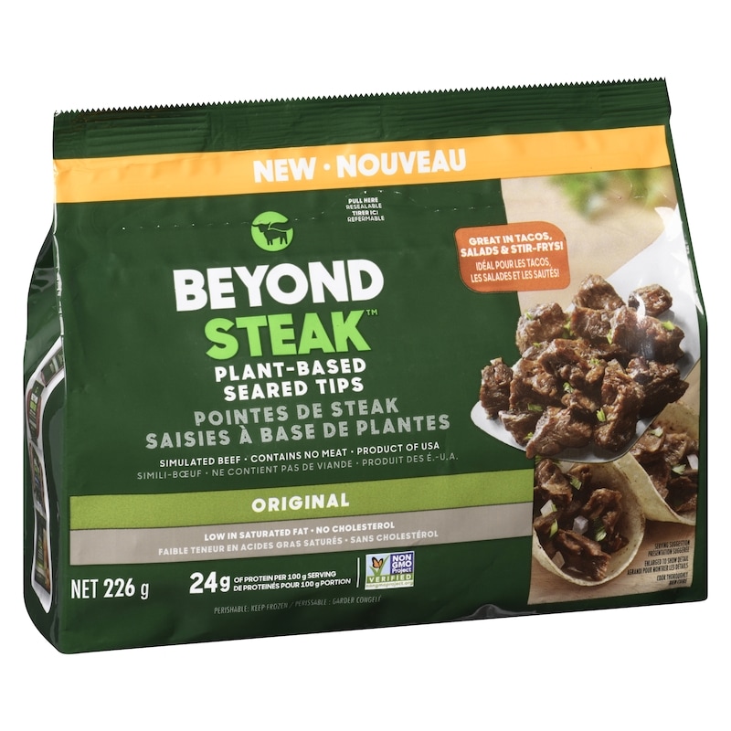 Plant-Based Seared Steak Tips