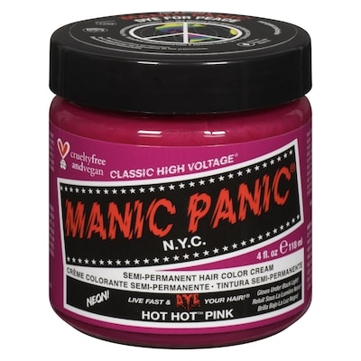 Manic Panic Classic high voltage crème colorante semi-permanente hot hot pink 118 ml, 11,43 $/100ml