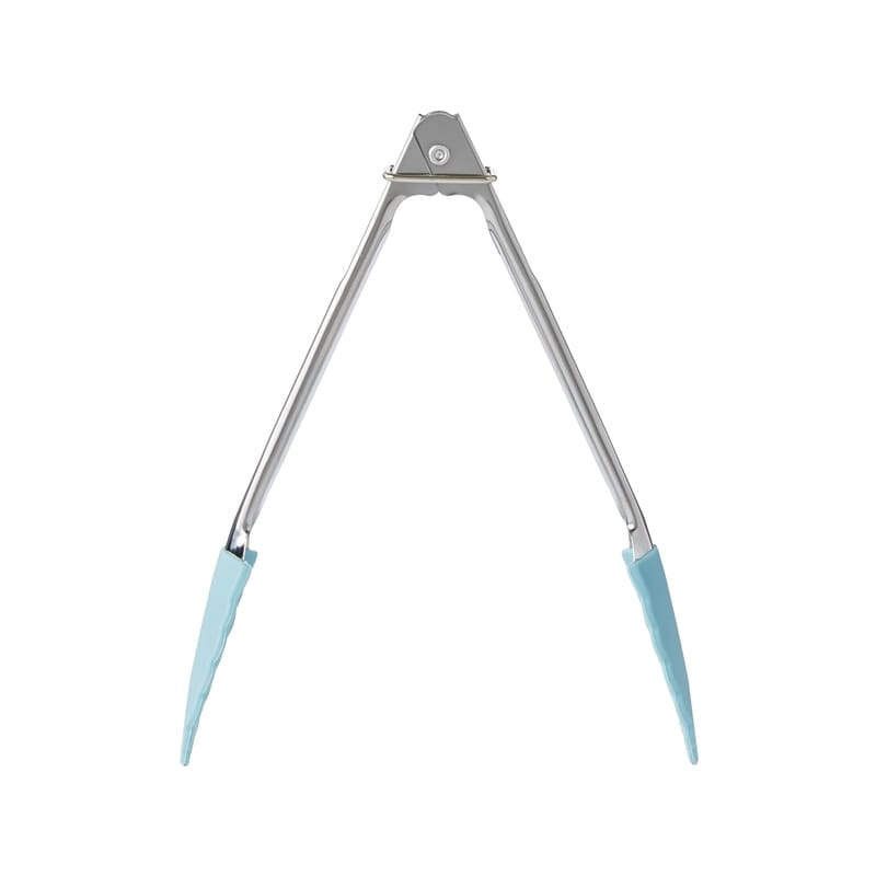 Mini Silicone Tongs - Blue