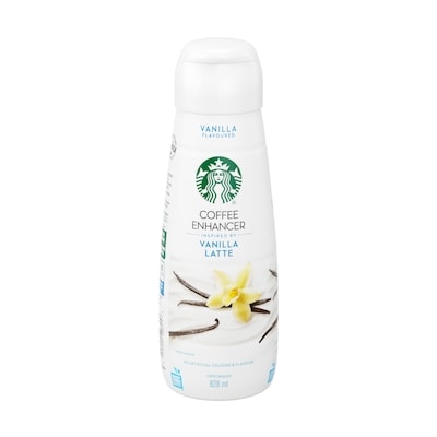 Starbucks Rehausseur de café Latte à la vanille, chaud ou glacé 828 ml, 0,91 $/100ml