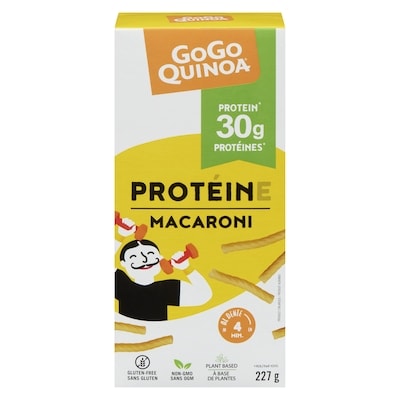 GoGo Quinoa Protein Macaroni 227 g, $2.11/100g