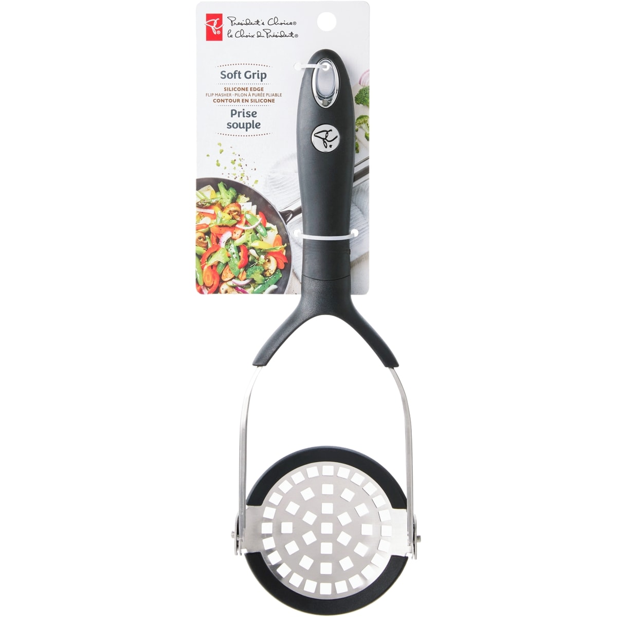 le Choix du Président Pilon à purée pliable avec prise souple 1 ea, 14,00 $/1ch