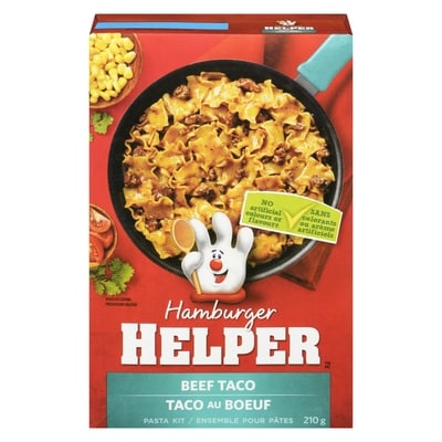 Betty Crocker Ensemble pour pâtes taco au boeuf Hamburger Helper  210 g, 1,66 $/100g