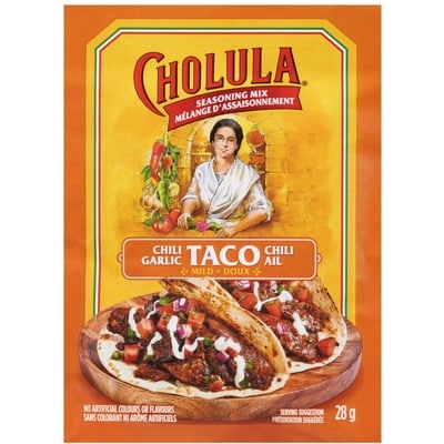 Cholula Taco Chili À L'Ail D'Assaisonnements 28 g, 8,89 $/100g
