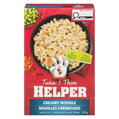 Betty Crocker Ensemble pour pâtes nouilles à la crème Tuna Helper  206 g, 1,69 $/100g