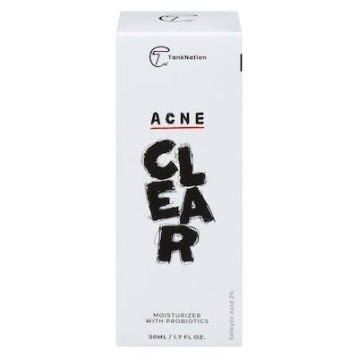 TankNation Acne Zapping Moisturizer Cream Clear 50 ml, $79.98/100ml