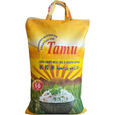 Tamu Long Grain Rice 4.54 kg, $0.20/100g