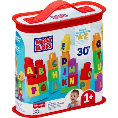Mega Bloks Mega Bloks Sac de Construction Abc 1 ea, 13,00 $/1ch
